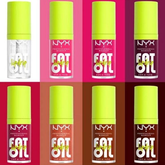 NYX Fat Oil Lip Drip Gloss Non-Sticky Color: FOLLOW BACK (FULL SIZE)**NEW! - Picture 4 of 4